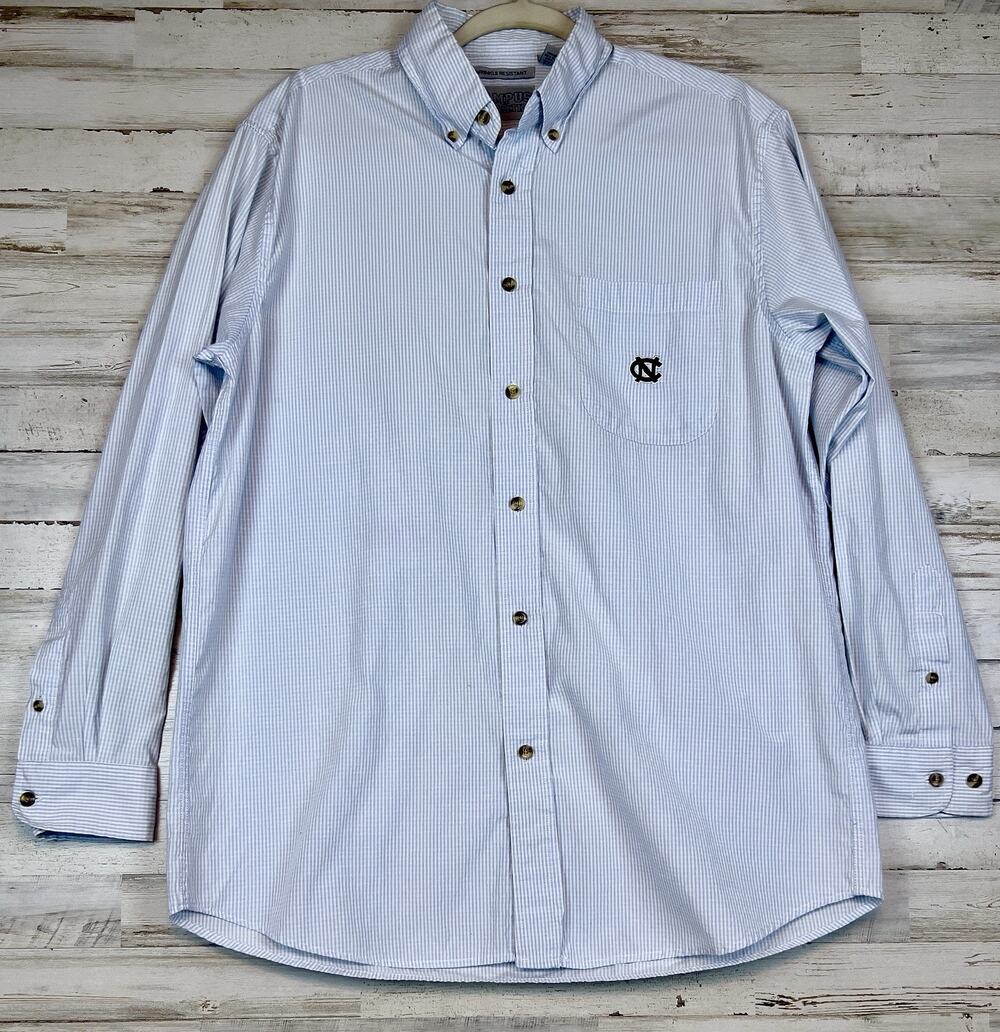 UNC Tar Heels Campus Specialties button up shirt NCAA Med